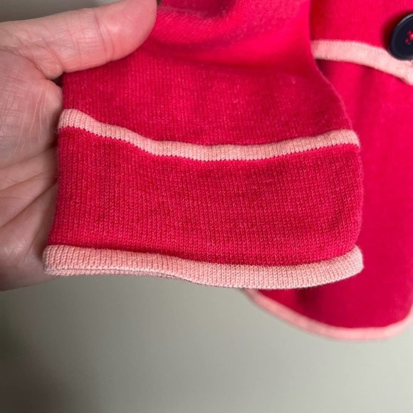 Nic + Zoe Two Tone Modal Blend Blazer Career Pink Trendy Contemporary Medium - Picture 4 of 12